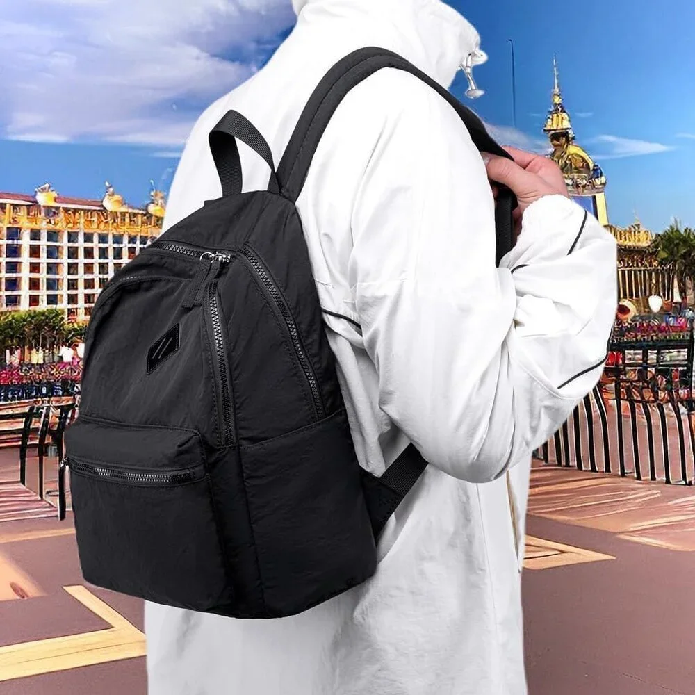 Mini Backpack for Women Girls Lightweight Small Purse Travel Daypack